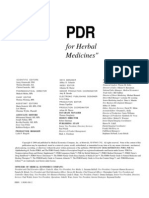 PDR for Herbal Medicines 