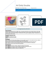 Art Daily Double: Project Example(s) & Unit Materials