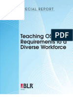 Teaching OSHA Requirements To A Diverse Workforce: Special Report