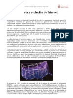 Historia y Evolución de Internet PDF