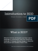 BDD at Cisco