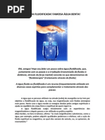 A ÁGUA FLUIDIFICADA - FAMOSA ÁGUA BENTA