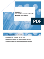 Chapitre 1 Windows 2008