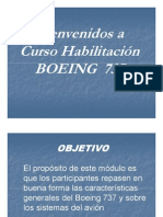 Bienvenidos al curso de habilitación del Boeing 737