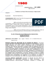 Declara Como Lugares Históricos A La Primera Pista de Aterrizaje y Colegio Amadeo Bonpland