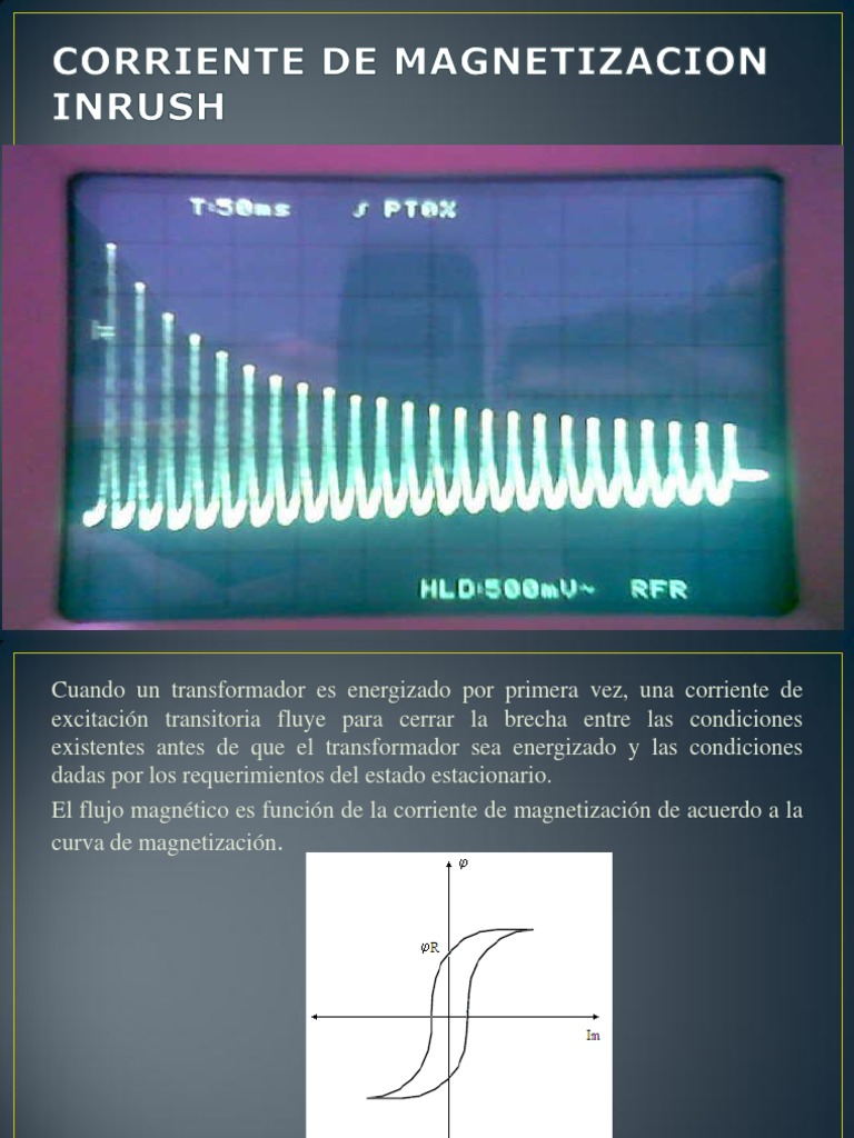 Corriente Inrush en Transformadores | PDF | Transformador | Corriente ...