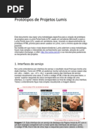 Download Prottipos de Projetos Lumis by Rafael Arrais SN14600149 doc pdf