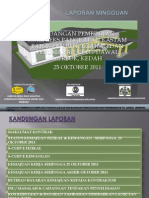 Laporan Mingguan Projek Pembinaan