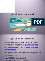 Que Es Una Novela