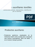 Productos Auxiliares Textiles