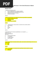 Methods and Classes Java Study Guide