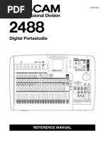 Tascam 2488 MIDI Reference Manual