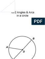 10-2 Angles & Arcs