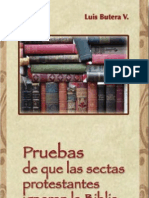 Butera, Luis - Pruebas de Que Las Sectas Ignoran La Biblia