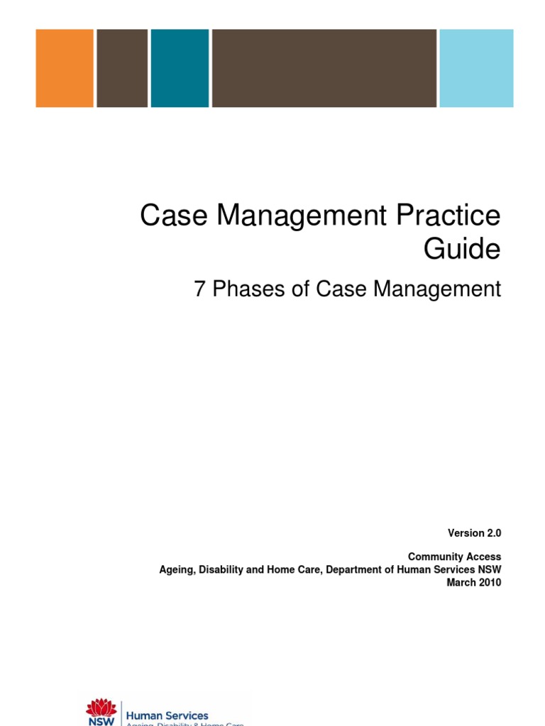 Case Management Guide: 7 Phases Explained | PDF | Disability | Risk