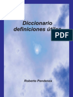 Diccionario Definiciones Útiles