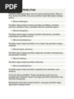 Download JENIS JENIS PENELITIAN by husaent SN146040487 doc pdf