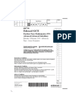 Edexcel FP1 January 2010