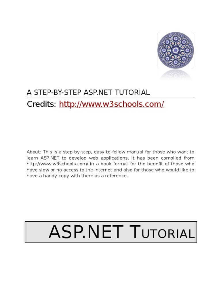 Step by Step ASP Net Tutorial | PDF | Active Server Pages | Web Server