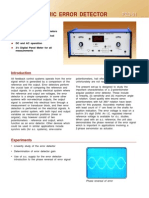 Potentiometer Error Detector