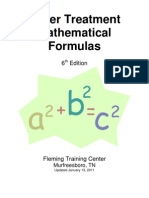 Water Treatment Math Formulas Guide