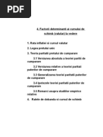 Factorii Determinanti Ai Cursului de Schimb Valutar La Vedere