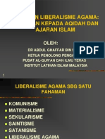 Liberalisme Agama Ancaman KPD Aqidah Dan Ajaran Islam