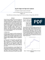 Processing for Improved Spectral Analysis