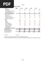 Cashflow Sample Sheet