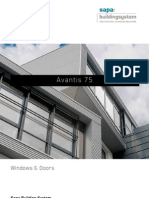 Avantis 75 Super Insulated Windows and Doors - Sapa Building System