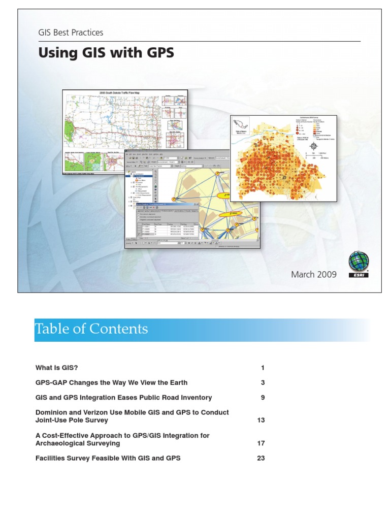 Using Gis With Gps | PDF