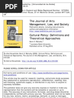 Download Mulcahy Kevin Cultural Policy Definitions and Theoretical Approaches The Journal of Arts Management Law and Society 354 by Carolina Silva Ortiz SN146084310 doc pdf