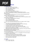 Keyboard Shortcuts
