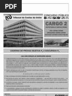 Cespe 2011 Tcu Auditor Federal de Controle Externo Auditoria de Obras Publicas Conhecimentos Especificos Prova