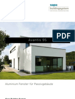 Avantis 95 - Aluminium Fenster Für Passivgebäude - Sapa Building System