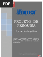 Modelo de Projeto de Pesquisa-unimar