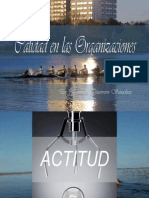 Calidad en Las Organizaciones