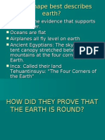 Proof of Earth's Shape and Size