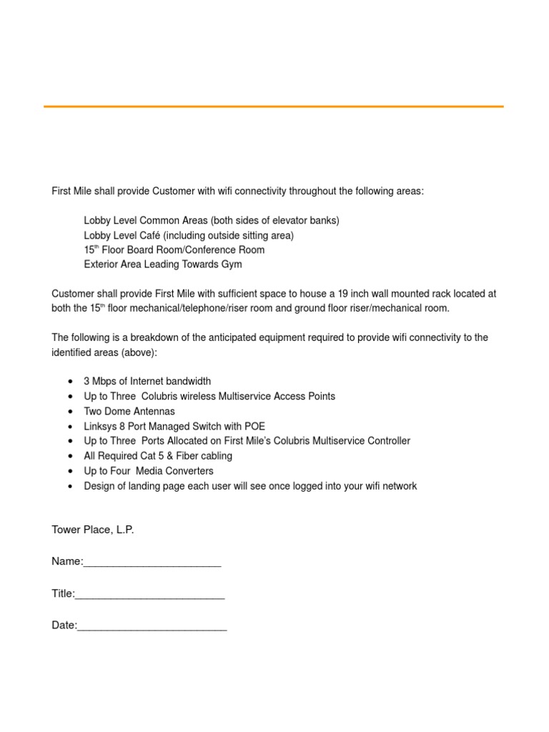 TP Wifi Addendum | PDF