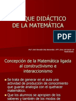 enfoque didctico de las matemáticas.ppt
