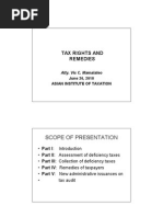 Tax Rights and Remedies-2010 