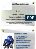 Birokrasi Pemerintahan(4 Juni 2014)