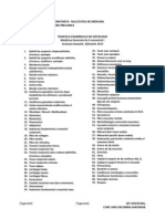 Subiecte Histologie Sem 1