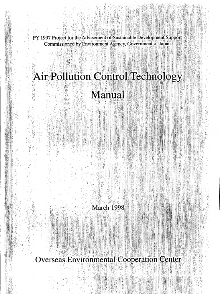 Air Pollution Control Technology Manual PDF | PDF