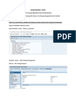 Charm Process in SolMan