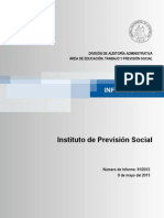 Informe Final 81-12 Instituto de Previsión Social Sobre Examen de Cuentas Relativo A Los Pagos de Pensiones No Contributivas A Exonerados Políticos - Mayo 2013