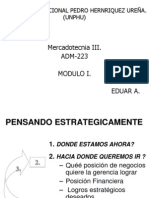 Mercadotecnia III Unphu Modulo I