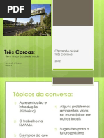 Três Coroas - bem vindo a cidade verde - Apresentação na Câmara Municipal.pptx