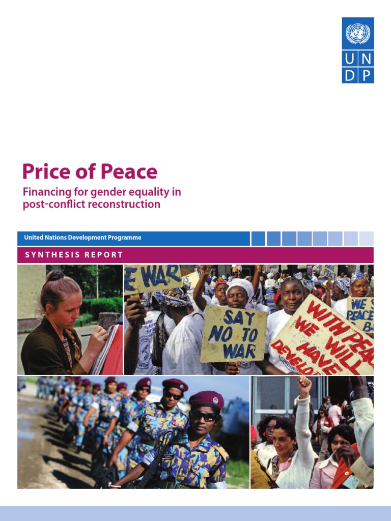 The Price of Peace: Financing For Gender Equality in Post-Conflict ...