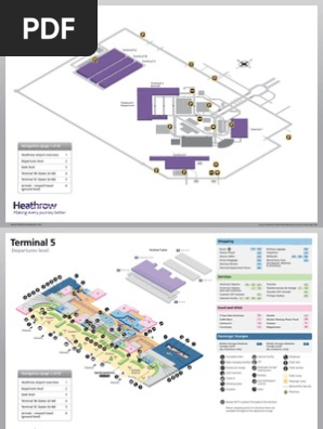 Heathrow Terminal 4 Map Pdf